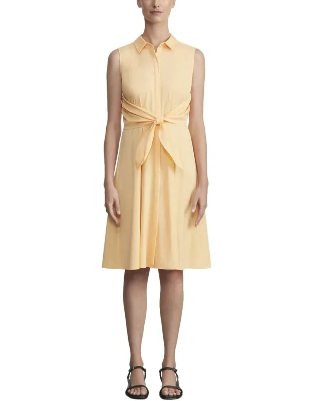 Mariel Wool & Silk-blend Dress