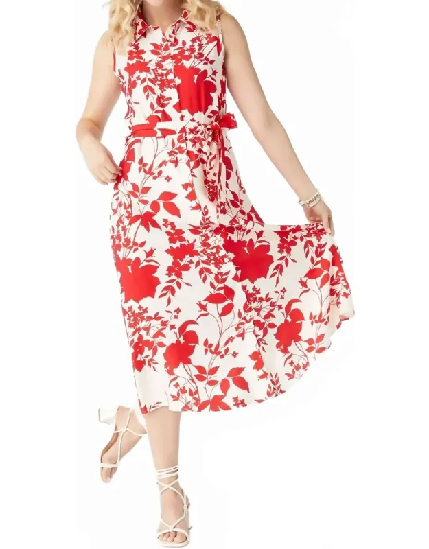 Floral Print Dress