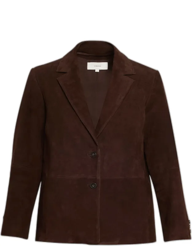 Suede Blazer