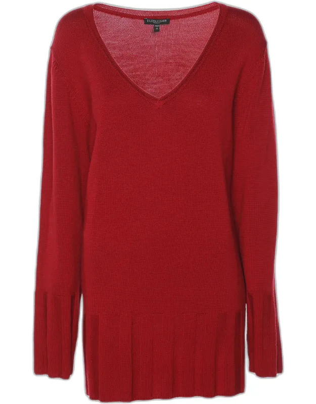 Merino Wool Knit Full Sleeve Sweater
