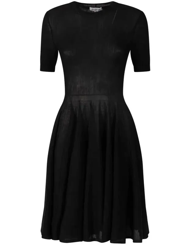 Skater Wool Dress