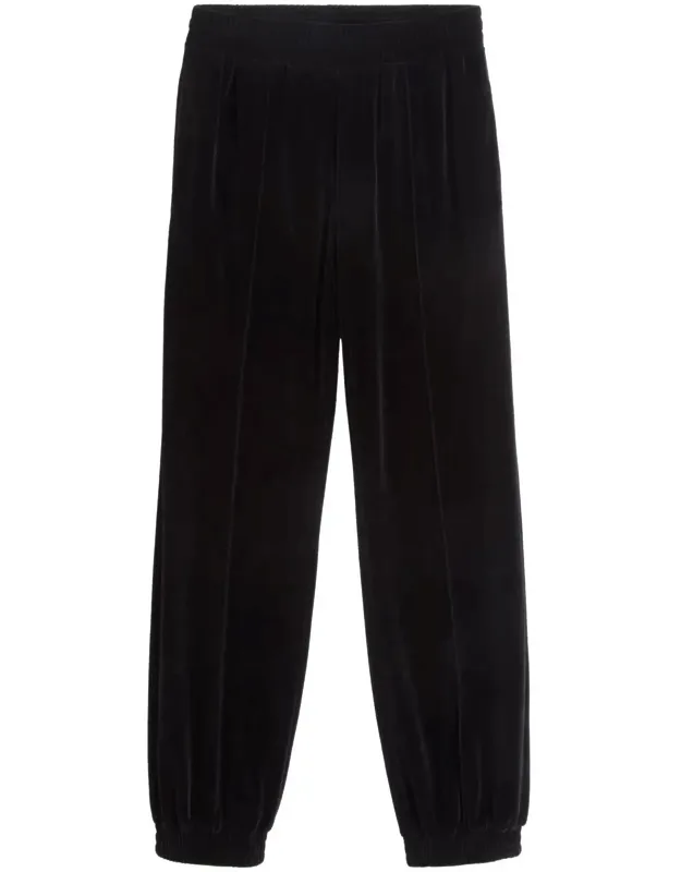 Sweater Cotton Velvet Finish, Elasticated Waistband