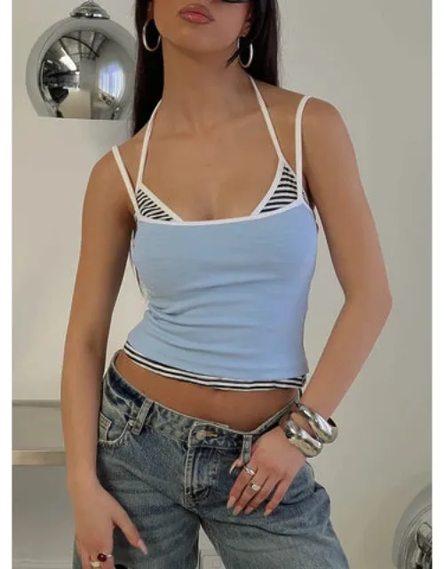 Layered Halter Top