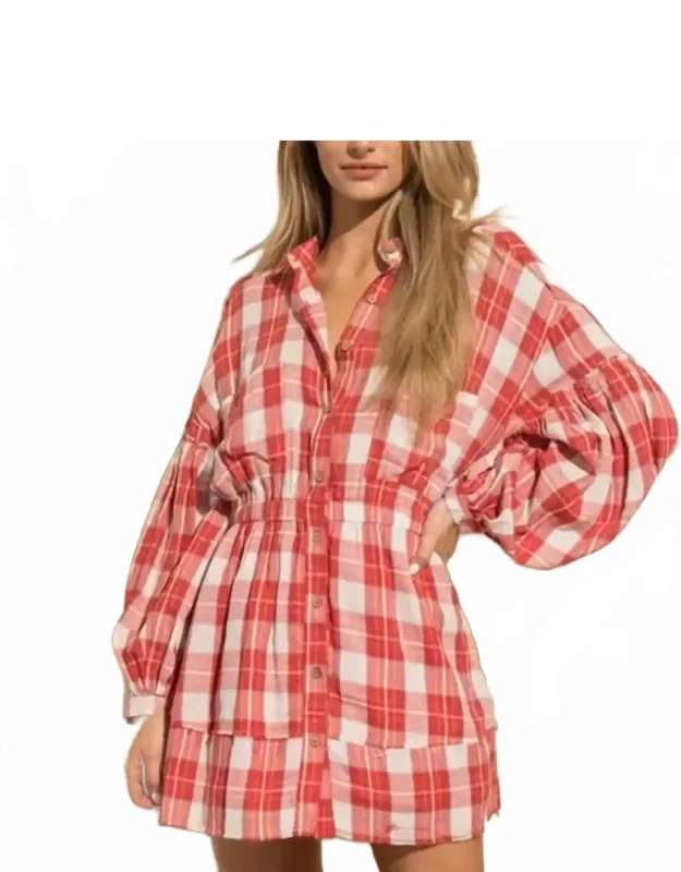 Plaid Dress