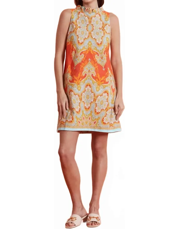 Medallion Mini Dress