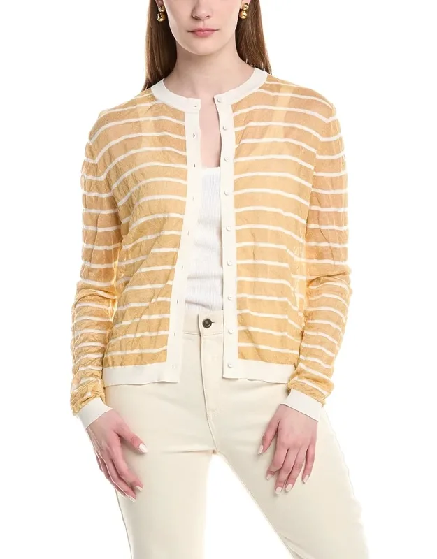 Crinkled Cardigan