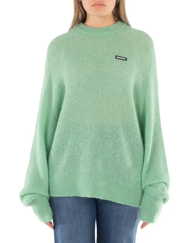 Light Knit Logo Sweater