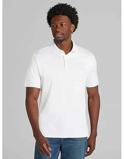 Slim Fit Fleur Medallion Print Button Up Shirt