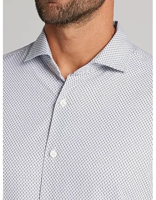 Modern Fit 4-way Stretch Button Up Shirt
