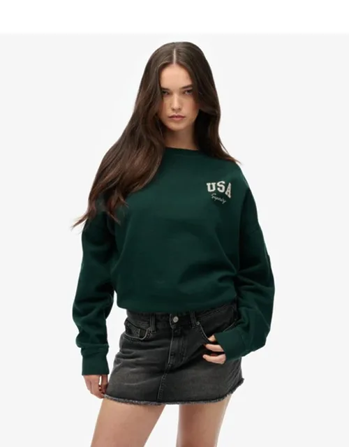 Athletic Essentials Relaxed Crew Sweatshirt