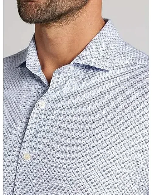 Modern Fit 4-way Stretch Button Up Shirt