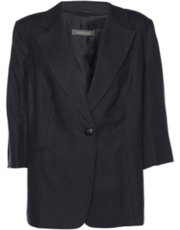 Linen Single Breasted Blazer