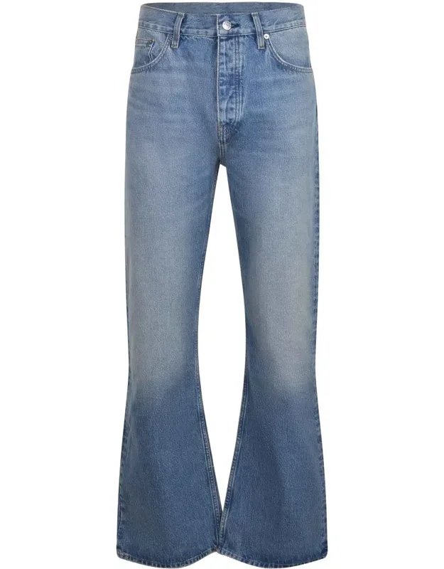 Jeans With Five Pockets And Flare Fit