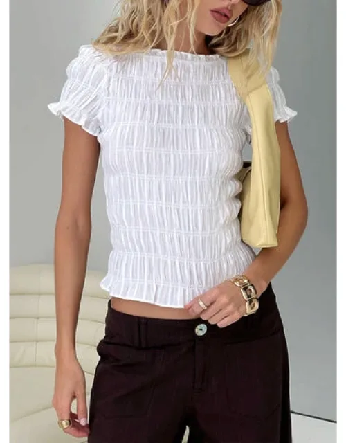 Romelle Shirred Top