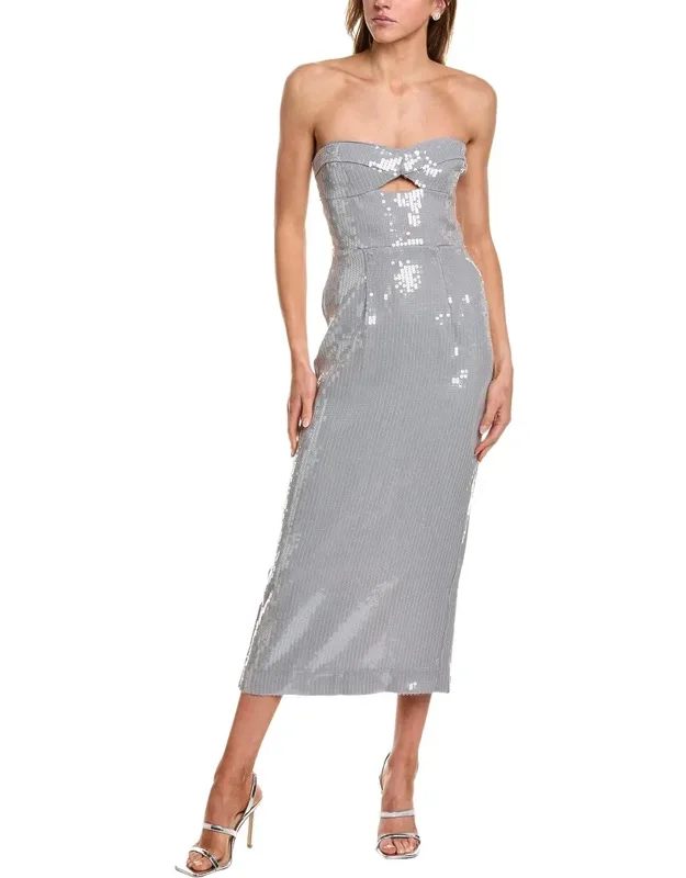 Sequin Midi Dress