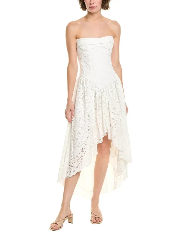 Felicidad Strapless Lace Dress