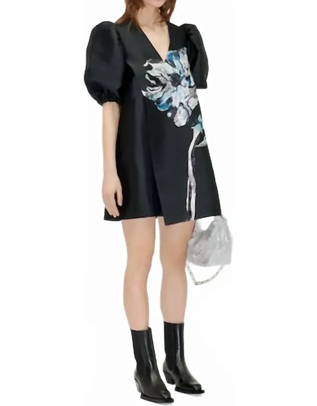 Metallic Mini Dress