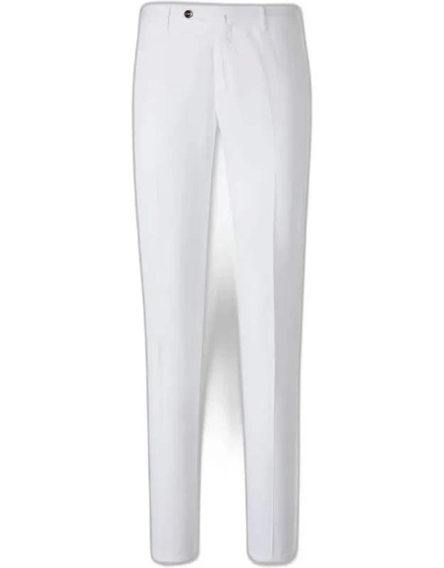 Trousers With Side Pockets And Straight Fit