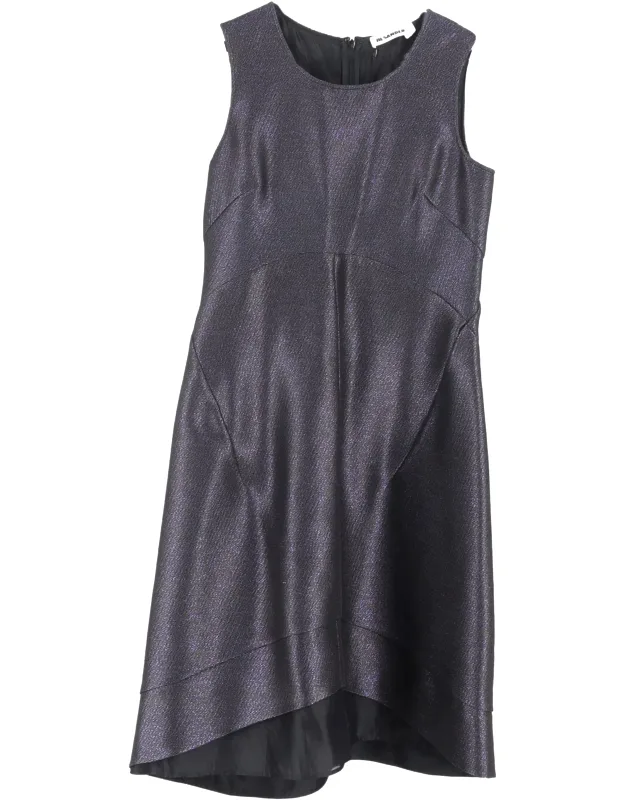 Scoop Neck Midi Dress