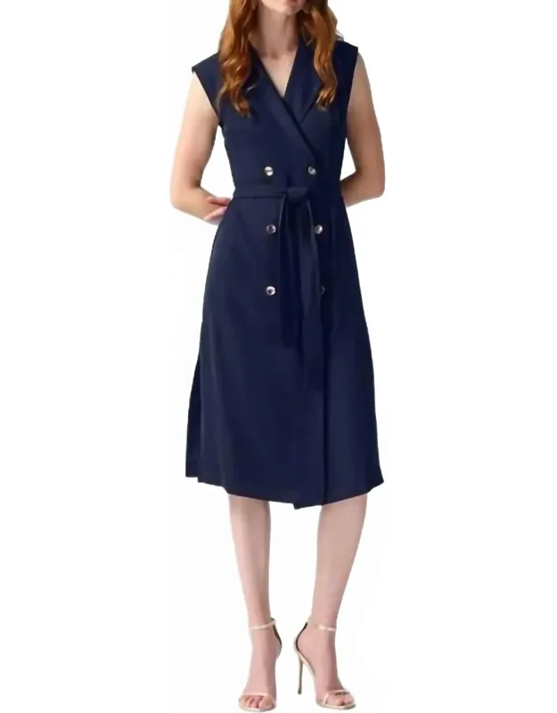 Woven Sleeveless Wrap Dress