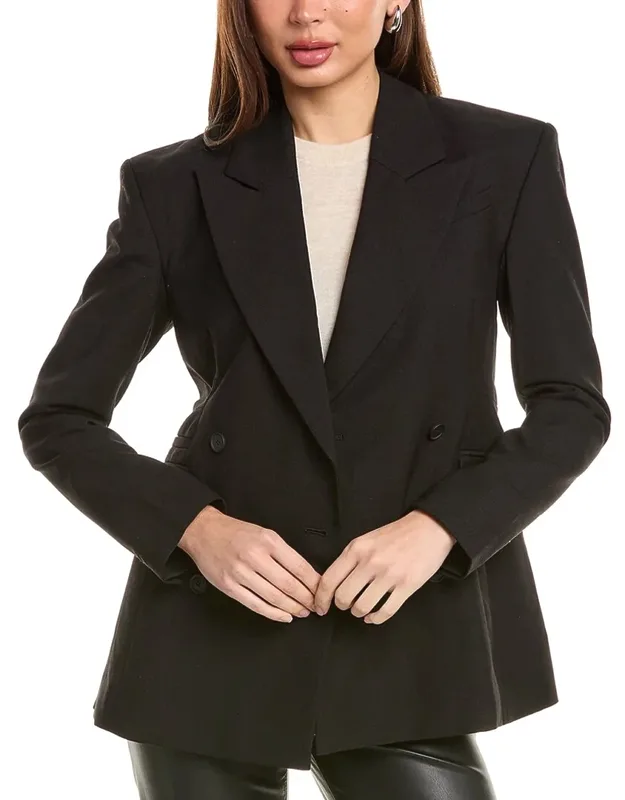 Wool-blend Blazer
