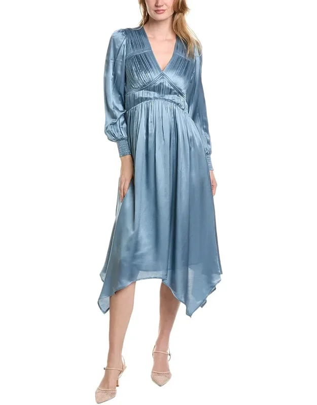 Silk-blend Mini Dress