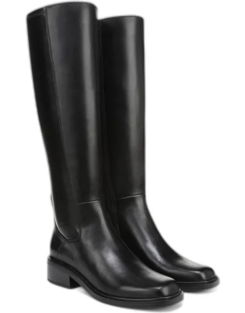 Franco Sarto Gisella Knee High Boot 6.5 M With Side Zipper And 1.75 Inch Heel