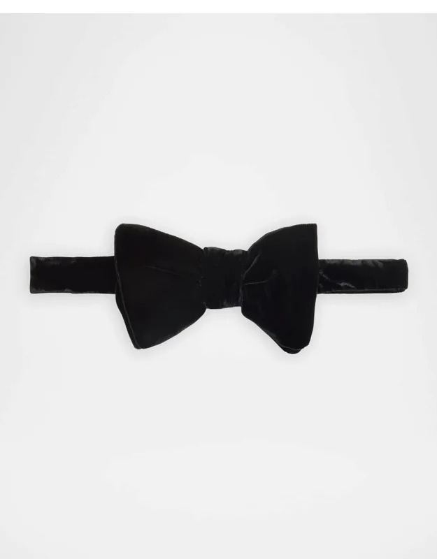 Pre-tied Velvet Bow Tie