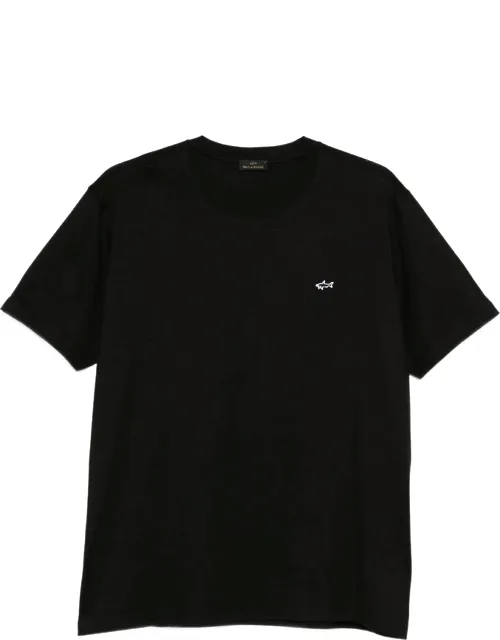 Shark-detail Cotton T-shirt