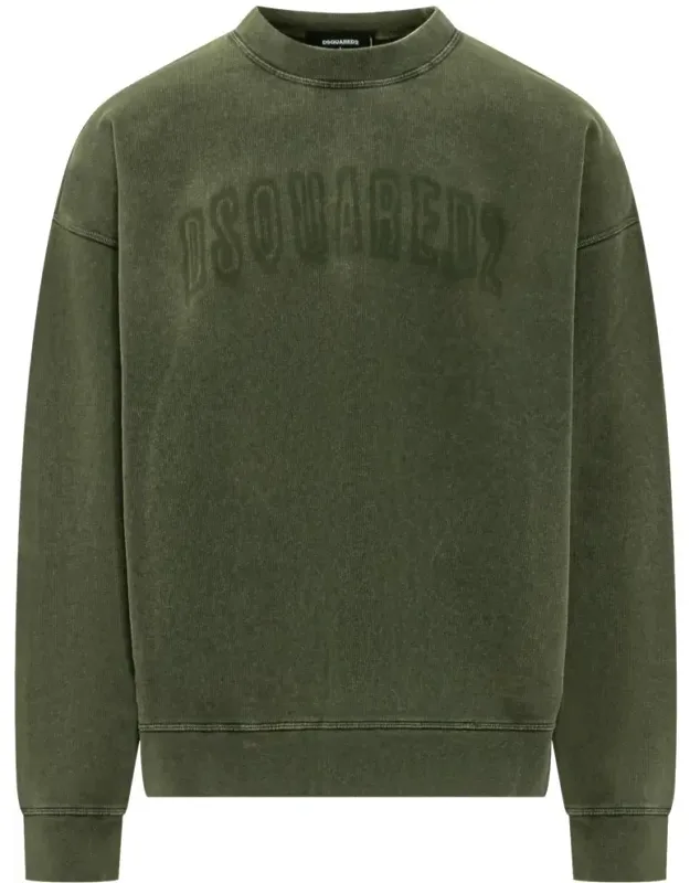 Dsquared2 Sweatshirt With Tone-on-tone Logo