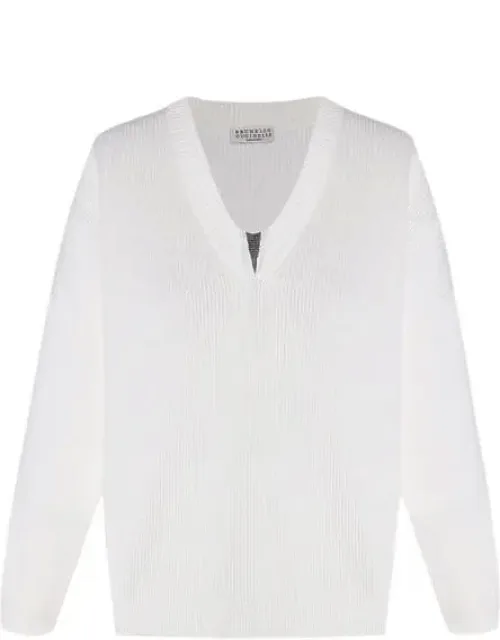 Sweater With Signature Monili Detail