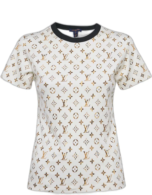 Monogram Jersey Crew Neck T-shirt