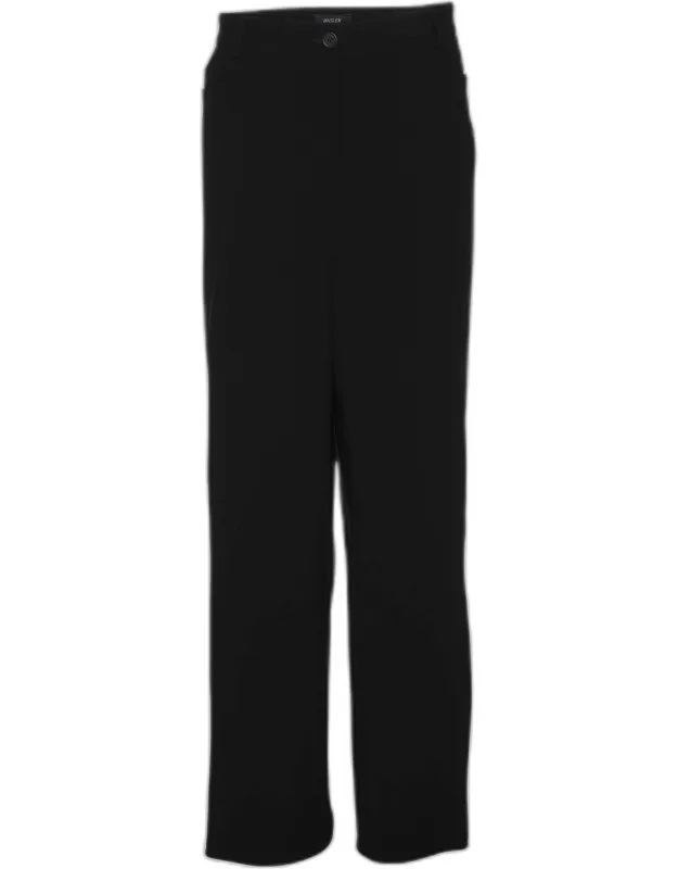 Crepe Bootcut Trousers