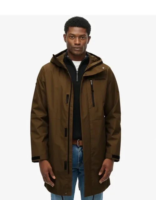 Hooded Tech Fishtail Parka