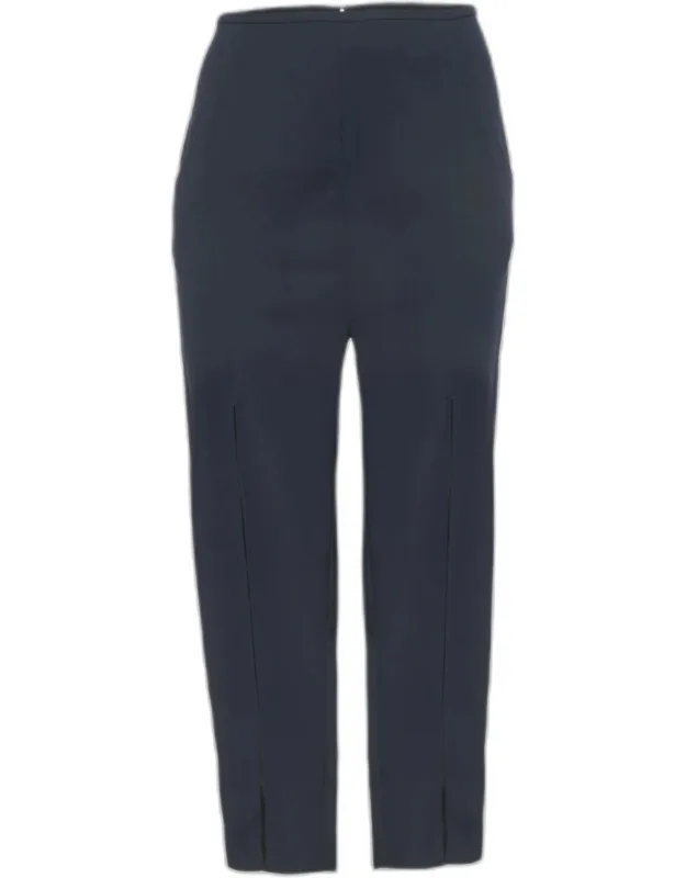 Crepe Bar-tack Detail Trousers