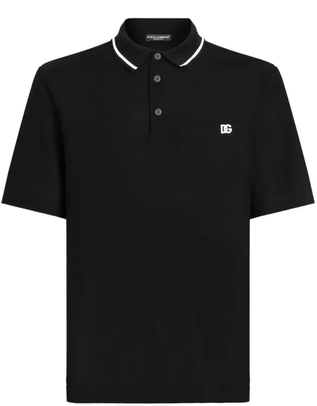Cotton Pique Polo Shirt
