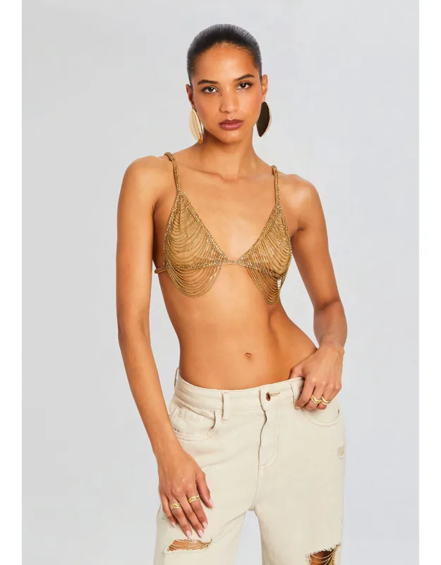 Chain Bra