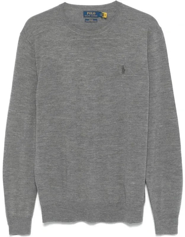 Lightweight Wool Crew-neck Pullover