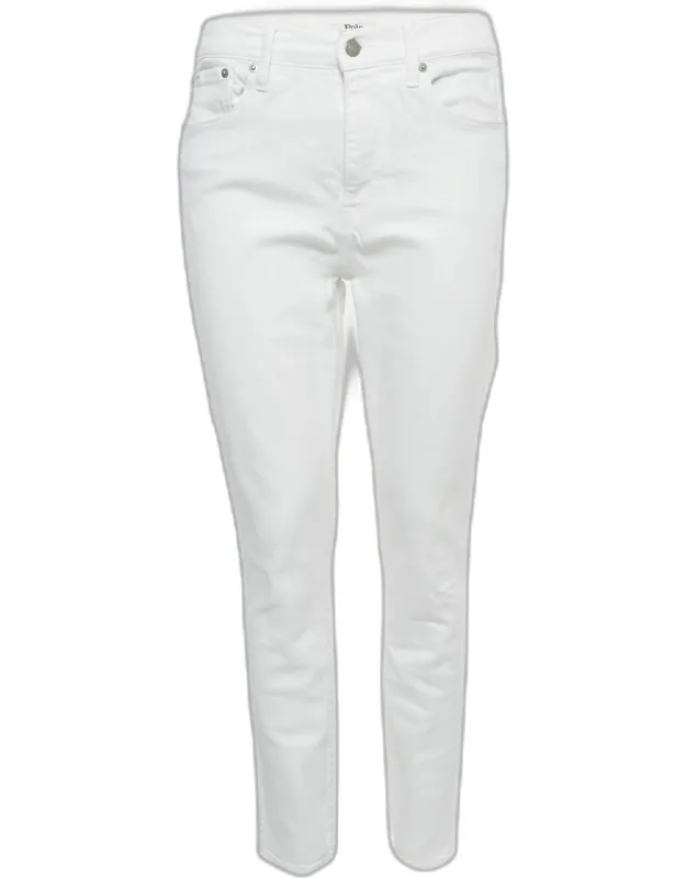 Embroidered Denim Skinny Jeans