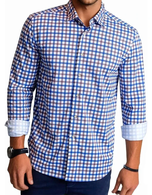 Check Mate Long Sleeve Tech Shirt