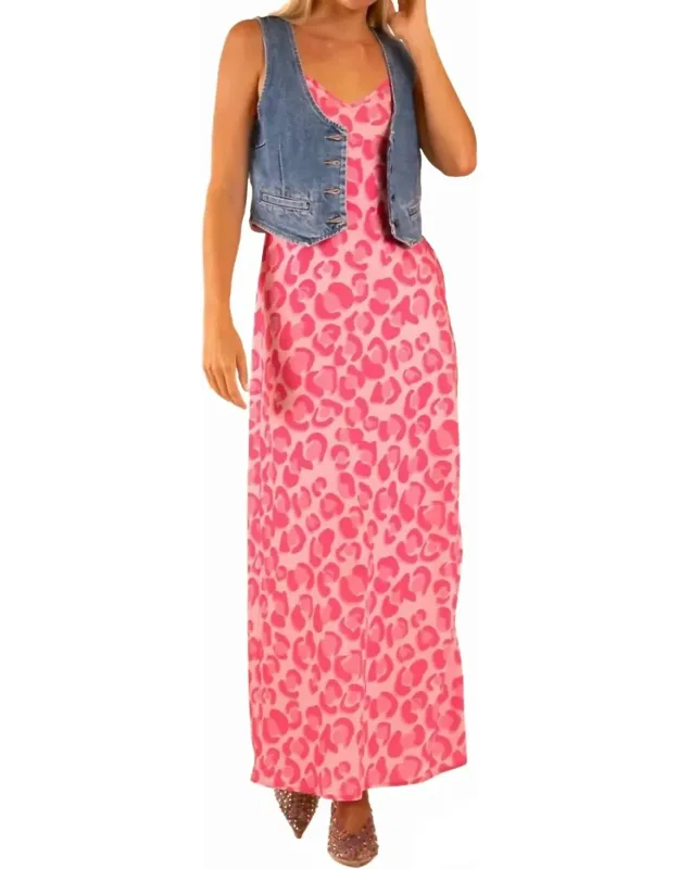 Lennon Zipslip Midi Dress