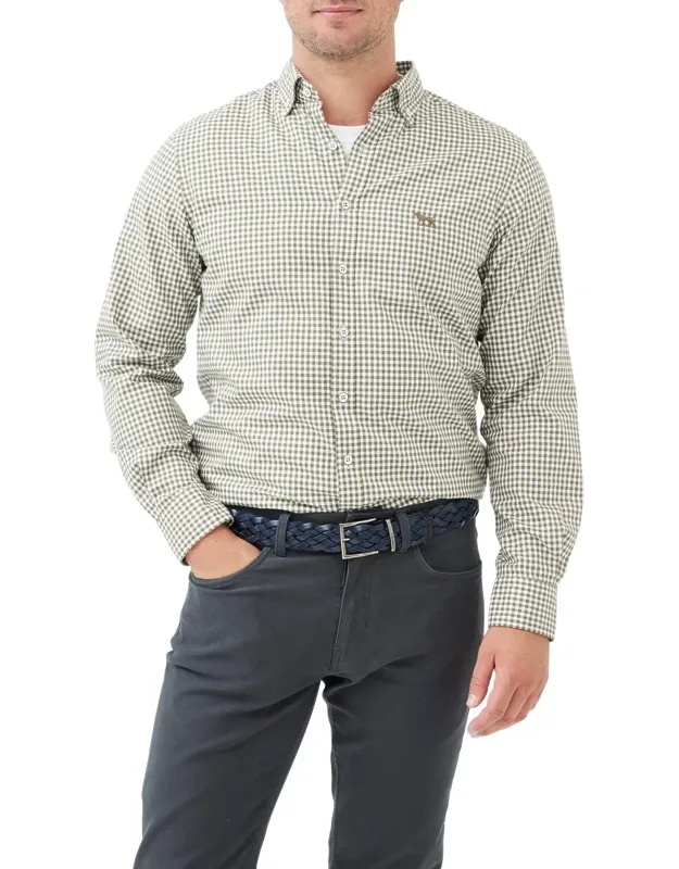 Check Oxford Sports Fit Shirt