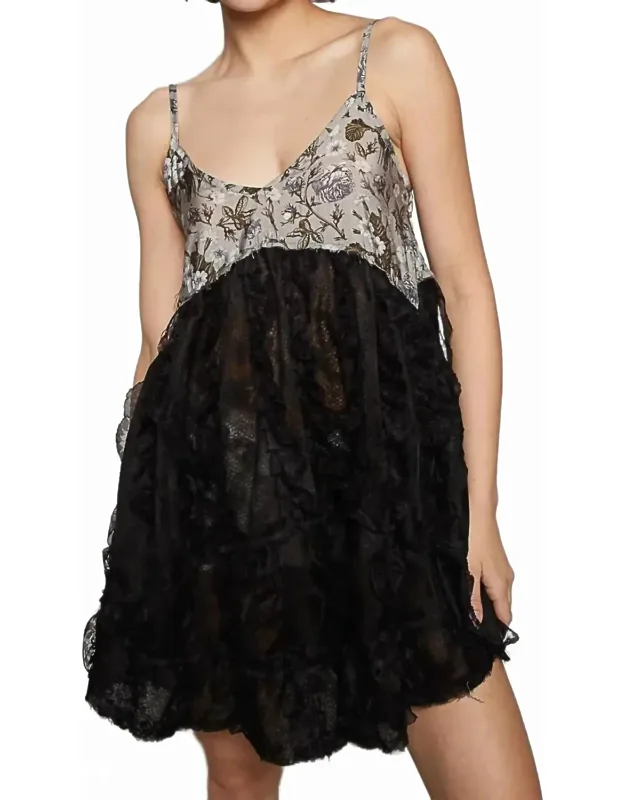 Ruffle Lace Dress