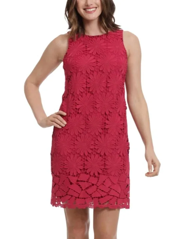 Daisy Lace Mini Dress