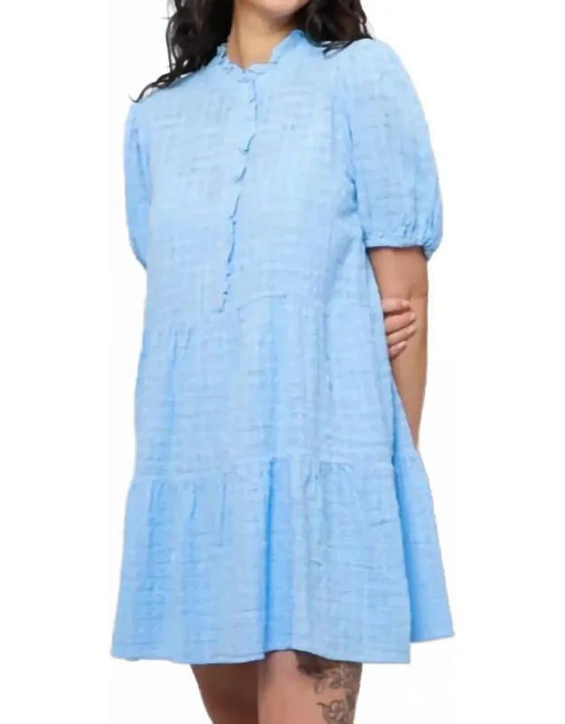 Textured Gauze Dress