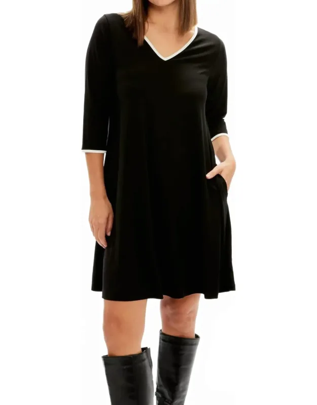 Reversible Trapeze Dress