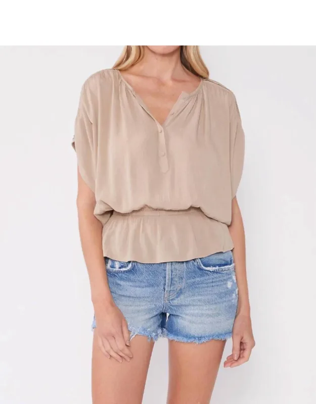 Briar Peplum Waist Top