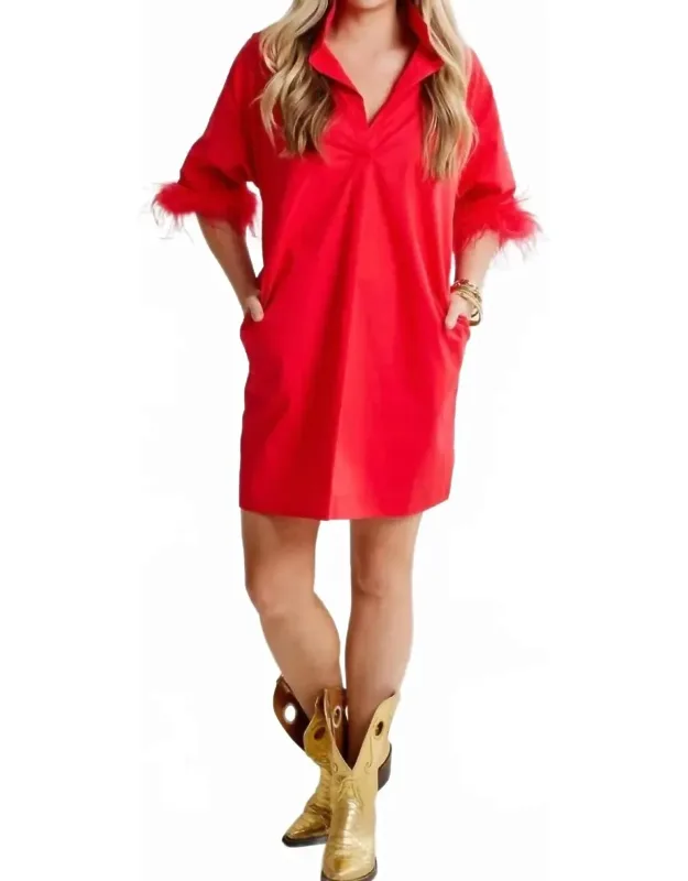 Heather Feather Dress