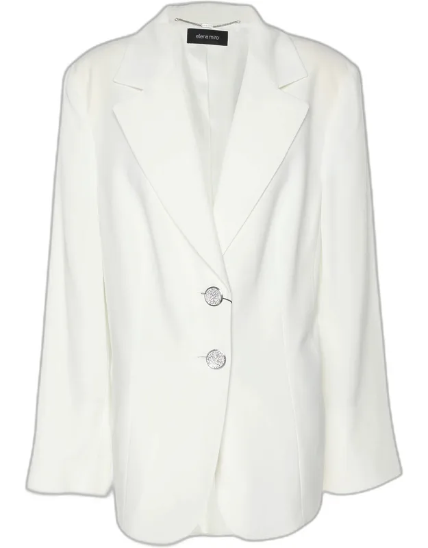Satin Single Breasted Blazer