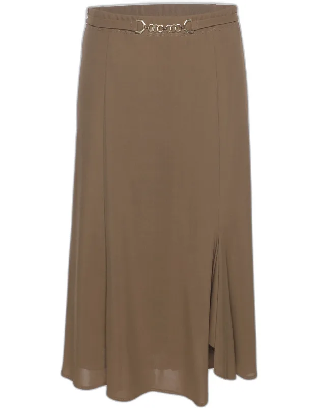 Belted Midi Skirt